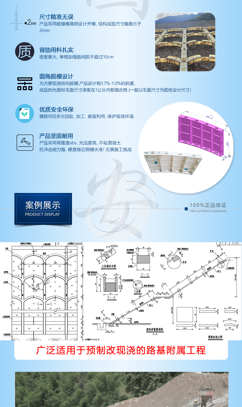 1108-固安-跨省高速R2m護(hù)坡模板廠家_02